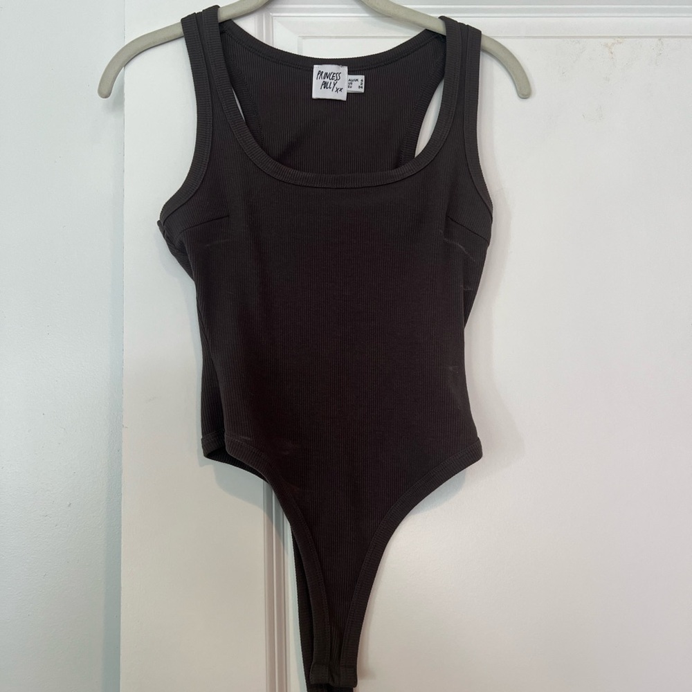 Princess Polly Charcoal Kids Bodysuit
